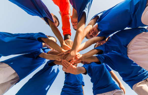 team huddle